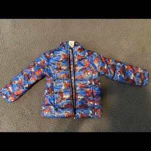 Little boy light Spider-Man Puffer Jacket